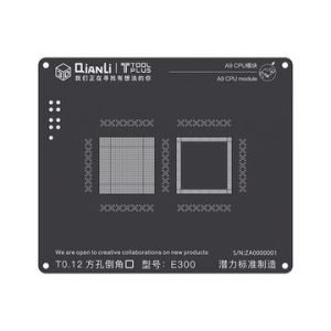 CPU A9 - iPhone 6S - E300 - 2D QIANLI Black Stencil