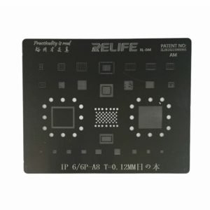 iPhone Iph 6-6+ RELIFE Stencil Agujero Cuadrado