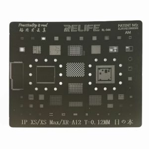 iPhone Xs Xs Max Xr RELIFE Stencil Agujero Cuadrado