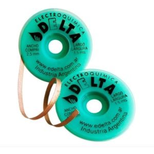 Malla Desoldante DELTA 2.5mm x 1.5Mts