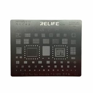 iPhone 12 A14 RELIFE Stencil Agujero Cuadrado