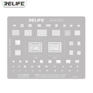 iPhone 14 A16 RELIFE Stencil Agujero Cuadrado