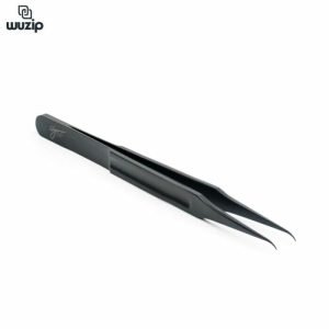 Brusela Tweezer WUZIP Titanio Curva