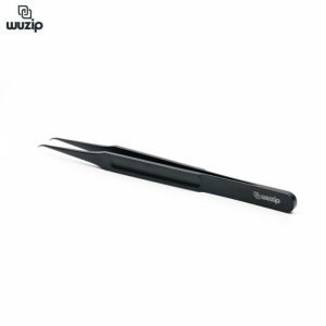 Brusela Tweezer WUZIP Titanio Curva