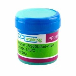 Estaño en Pasta Ppd 138 Grados (baja Fusion) Pote 50 g