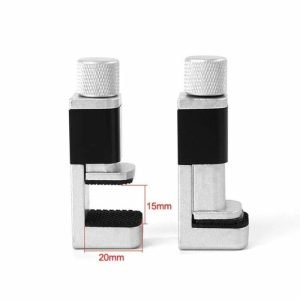 Set 4 Prensas Aluminio Sujetadores de Pantallas RELIFE RL 008A
