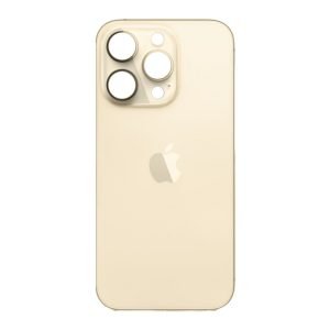 Tapa Trasera iPhone 14 Pro Max - Big Hole DORADO