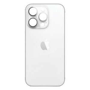 Tapa Trasera iPhone 14 Pro - Big Hole SILVER