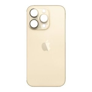 Tapa Trasera iPhone 14 Pro - Big Hole DORADO