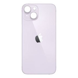 Tapa Trasera iPhone 14 - Big Hole PURPURA