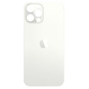 Tapa Trasera iPhone 12 Pro Max - Big Hole BLANCO