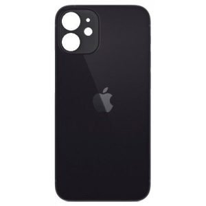 Tapa Trasera iPhone 12 - Big Hole NEGRO