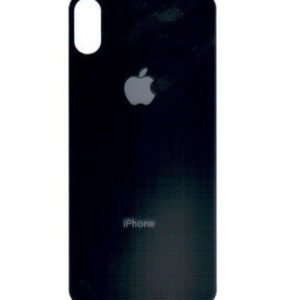 Tapa Trasera iPhone XS Max - Big Hole NEGRO