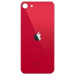 Tapa Trasera iPhone SE 2020 2022 - Big Hole ROJO