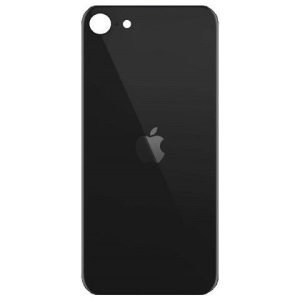 Tapa Trasera iPhone SE 2020 2022 - Big Hole NEGRO