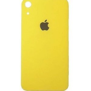 Tapa Trasera iPhone XR - Big Hole AMARILLO