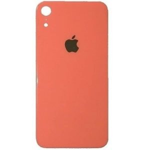 Tapa Trasera iPhone XR - Big Hole Naranja