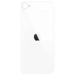 Tapa Trasera iPhone SE 2020 2022 - Big Hole BLANCO