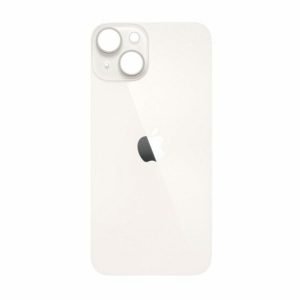 Tapa Trasera iPhone 14 Plus - Big Hole BLANCO
