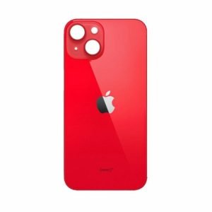 Tapa Trasera iPhone 14 - Big Hole ROJO
