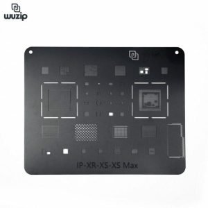 WUZIP Stencil Black iPhone Xs Xs Max Xr A12