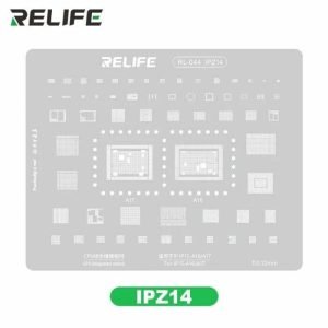 iPhone 15 A17 RELIFE Stencil Agujero Cuadrado