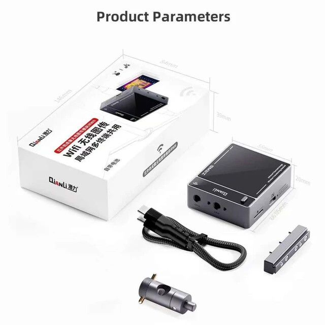 Adaptador Inalambrico Wifi Para Camara Termica – Qianli IRW6 Mega idea Adaptador Inalambrico Wifi para Camara Termica - QIANLI IRW6 MEGA-IDEA