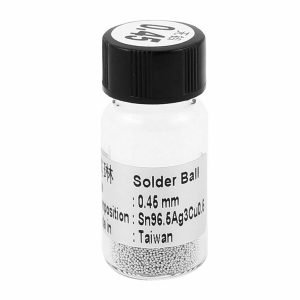 Esferas Bolitas para Reballing Estaño Plomo 25K - 0.45mm
