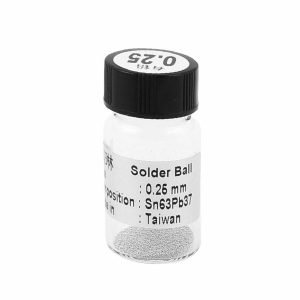 Esferas Bolitas para Reballing Estaño Plomo 25K - 0.25mm