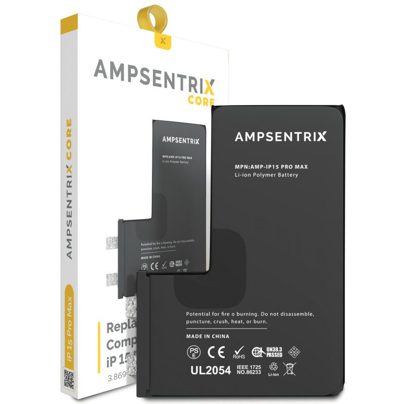 Bateria Ampsentrix Core Iphone 15 Pro Max Bateria AmpSentrix Core iPhone 15 Pro Max