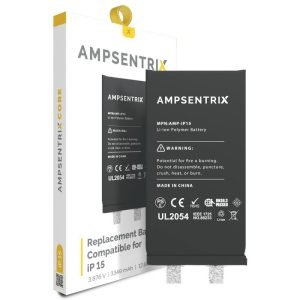 Bateria AmpSentrix Core iPhone 15