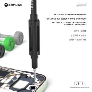 Kit Destornilladores Plastico Ultralivianos 4D MIJING LS11
