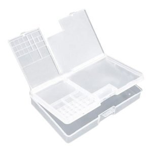 Caja Plastica Almacenamiento Apilable Placa Grande