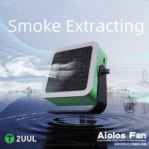 Mini Extractor de Humo con Iluminacion 2UUL Aiolos DA98