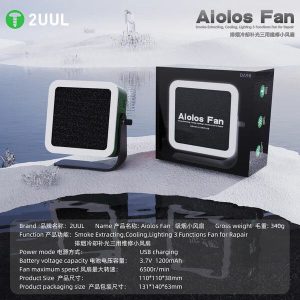 Mini Extractor de Humo con Iluminacion 2UUL Aiolos DA98