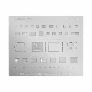 WUZIP Stencil SILVER iPhone 11 (A13)