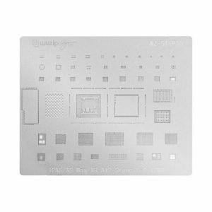 WUZIP Stencil SILVER iPhone Xs - Xs Max - Xr (A12)