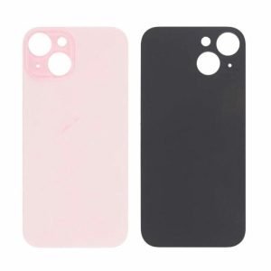 Tapa Trasera iPhone 15 Big Hole ROSA