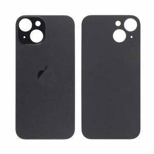 Tapa Trasera iPhone 15 Big Hole NEGRO
