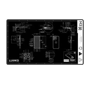 Manta Termica Antiestatica Negra 60x35 LUOWEI M3