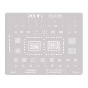 iPhone 16 A18 RELIFE Stencil Agujero Cuadrado