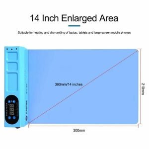 Plancha de Calor Separadora LCD Manta Termica Silicona Heat Mat SUNSHINE S-918e