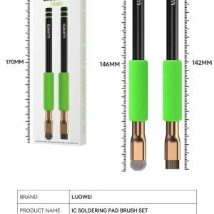 LUOWEI LW-br01 Set Pinceles Cepillo