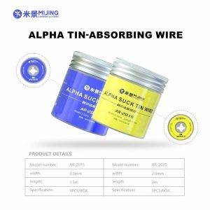 MIJING Ar-2020 Alphatin Malla Desoldante Profesional