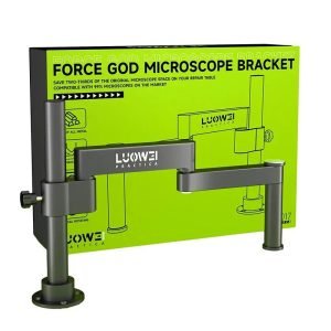 Soporte Universal Microscopio Mesa Pared Plegable con Brazo Oscilante LUOWEI LW-017