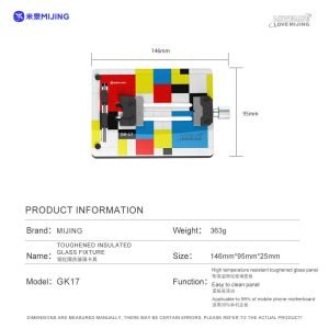 Soporte Holder Placa IC MIJING GK17
