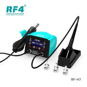 Estacion de Soldado 2 en 1 Aire Caliente Cautin RF4-h7