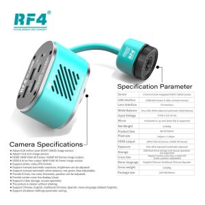 Camara Microscopio 4K + Camara Termica RF4 C39