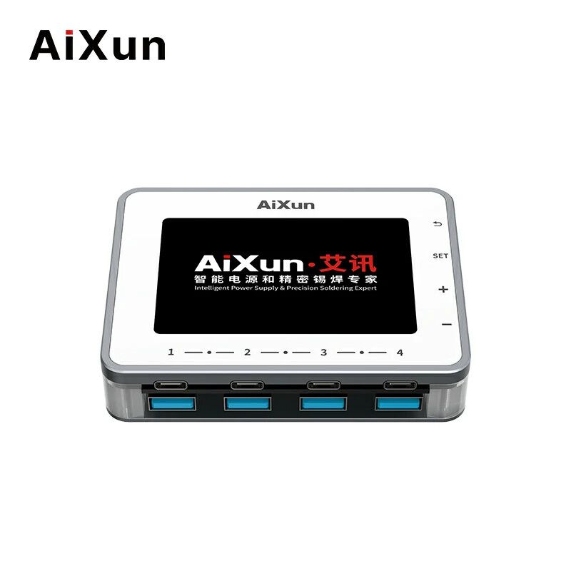 Multicargador Hub Carga USB C Aixun PF26 PD QC Multicargador Hub Carga USB C AIXUN PF26 PD QC