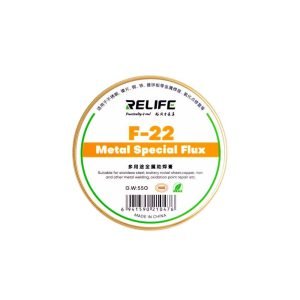 Flux Pasta Especial para Soldar Flex Bateria Core Tag On Niquel RELIFE F22